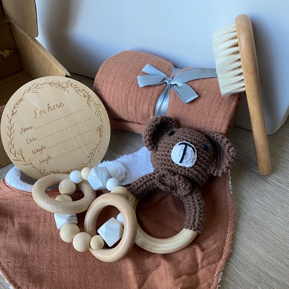 6 piece baby bundle - bear set